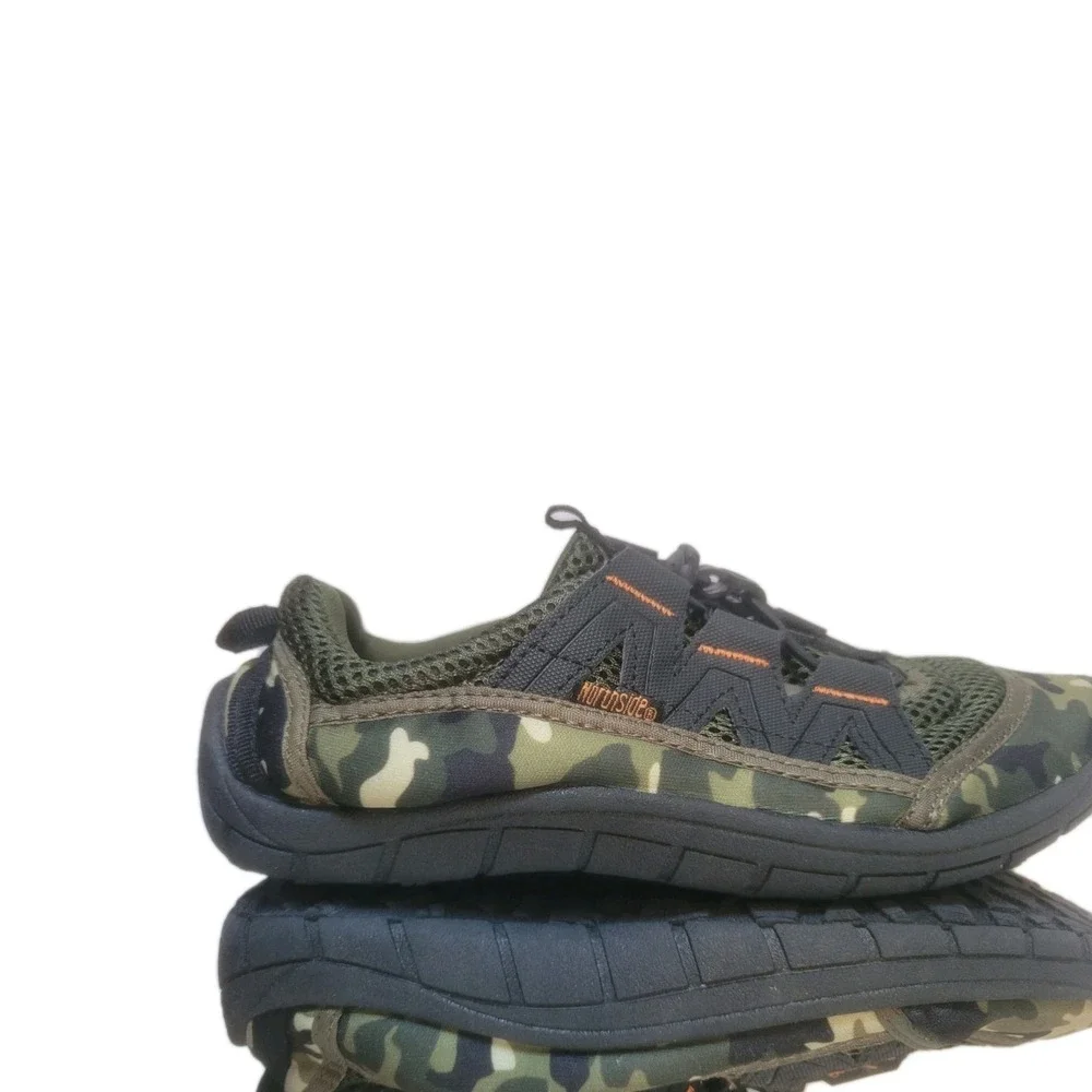 NORTHSIDE Boy's Sz 4‎ Green Camo Water Shoes